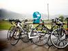 Bikes Lining up for Water